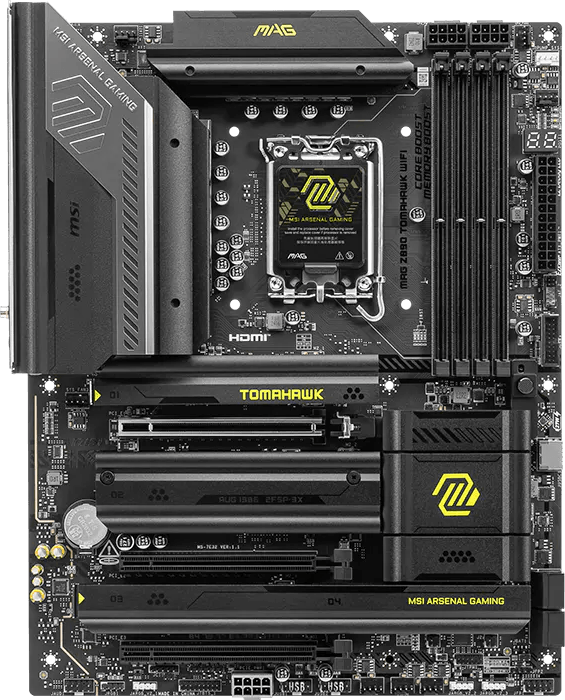 MSI Z890 Tomwhawk WiFi Board